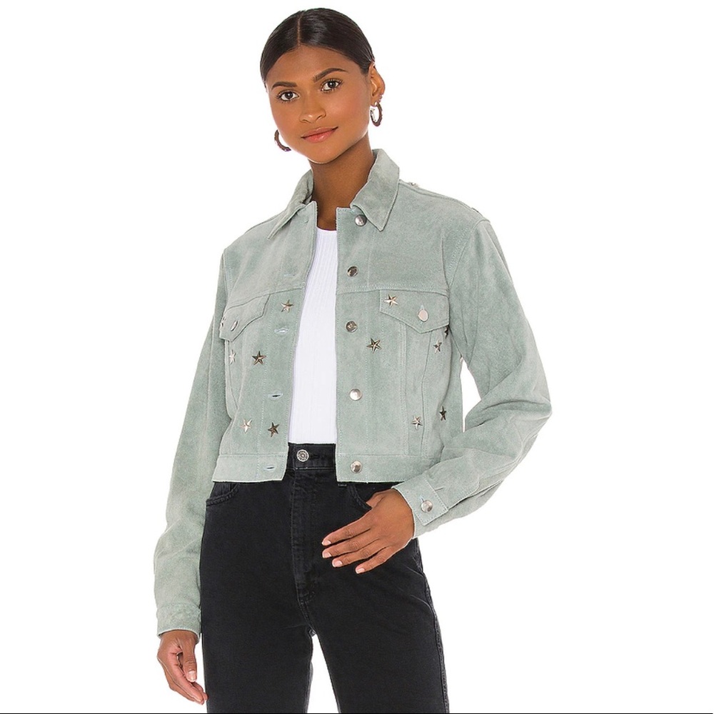 Understated Leather Lucky Stars Jacket in XSmall